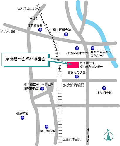 奈良県社会福祉広域マップ